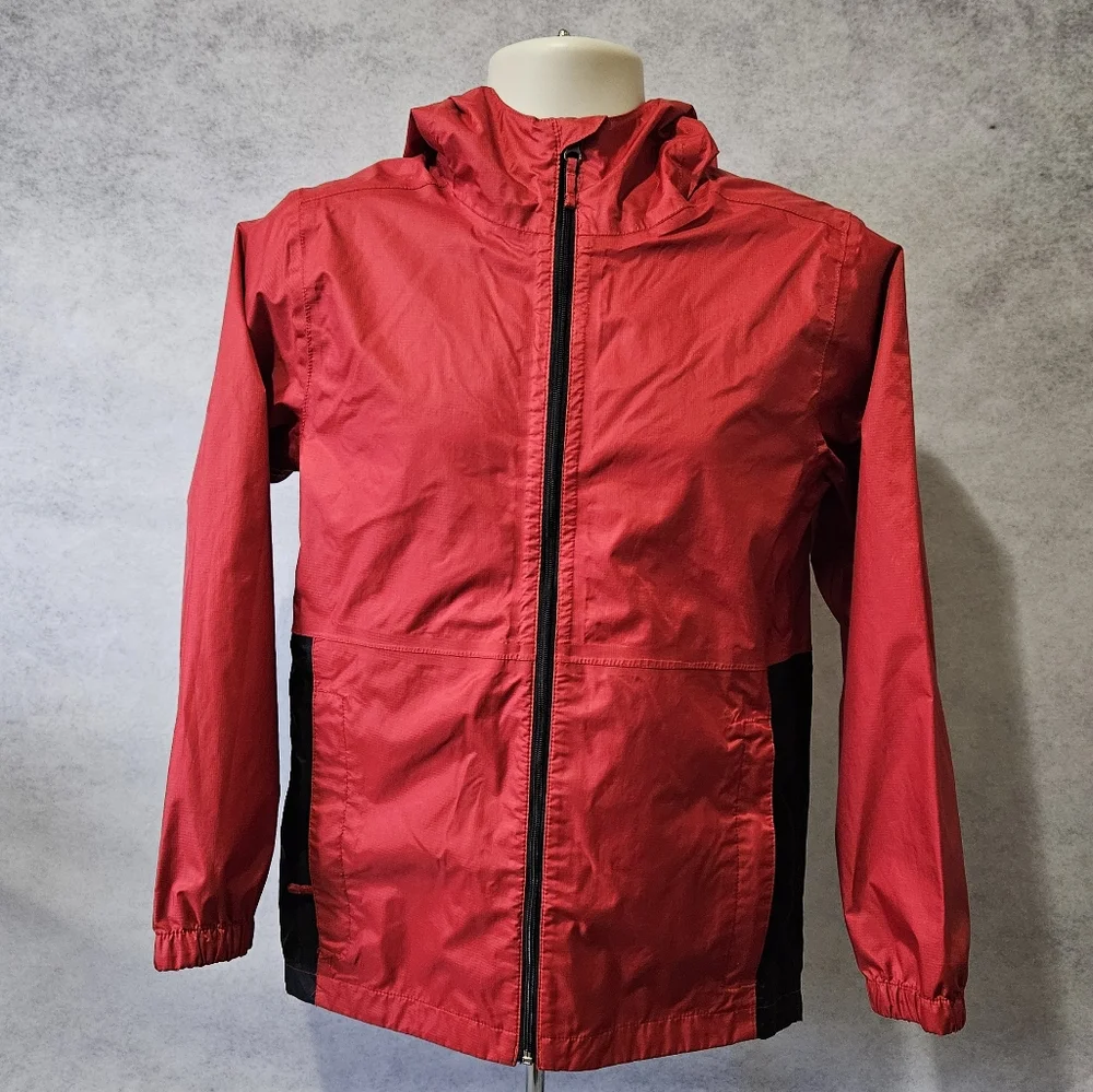 Rugged Exposure Red Packable Waterproof Rain Jacket - Picture 4 of 9